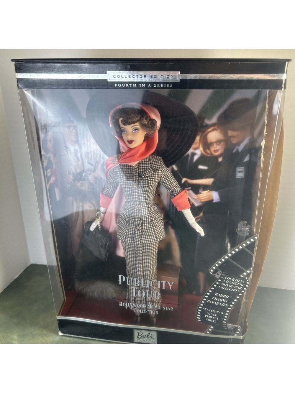 Barbie Hollywood Movie Star Collection Publicity Tour Doll 2000 Damaged Box